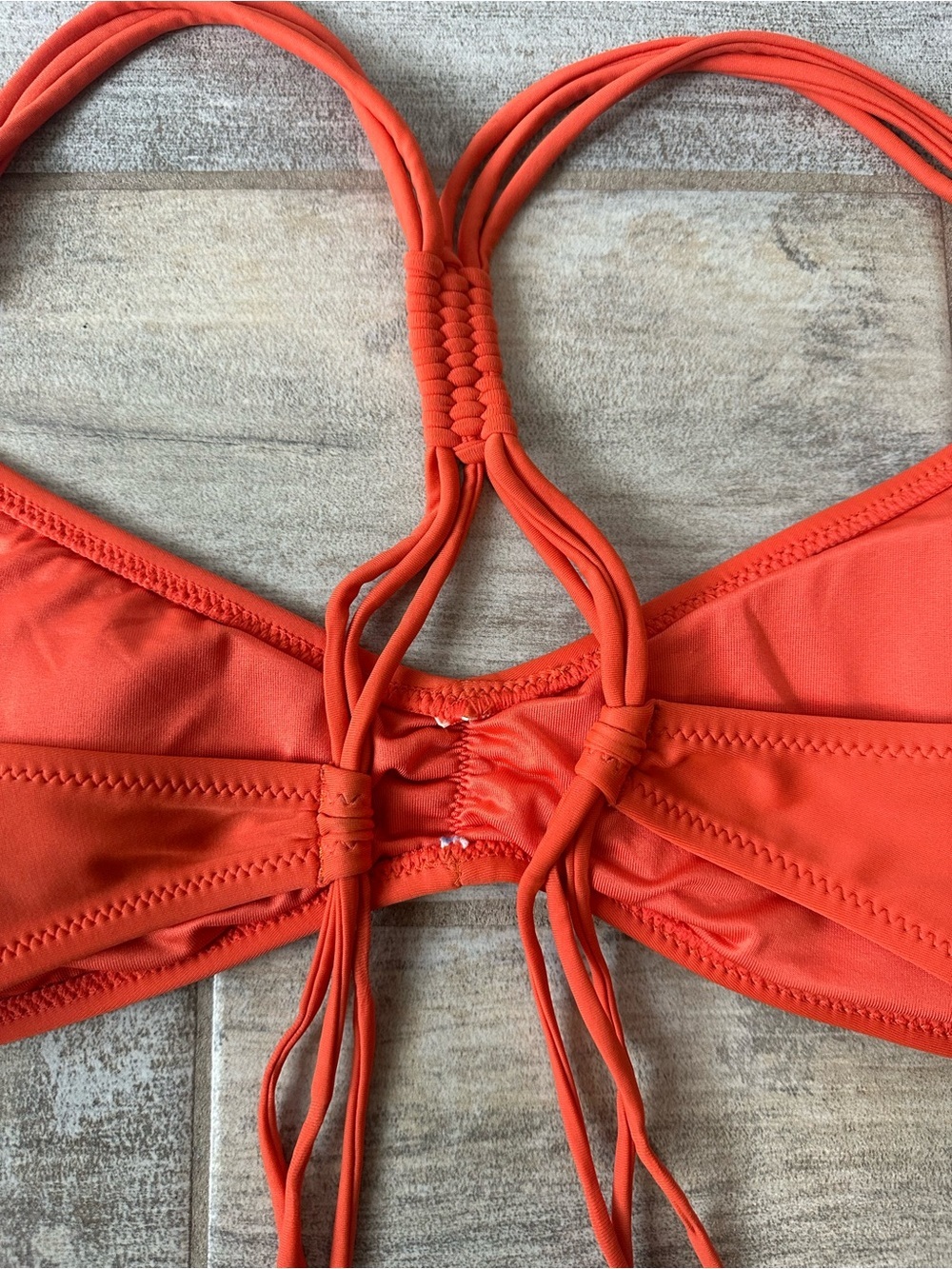 Women's Orange Volcom Bikini Top๐๐ - Picture 7 of 8